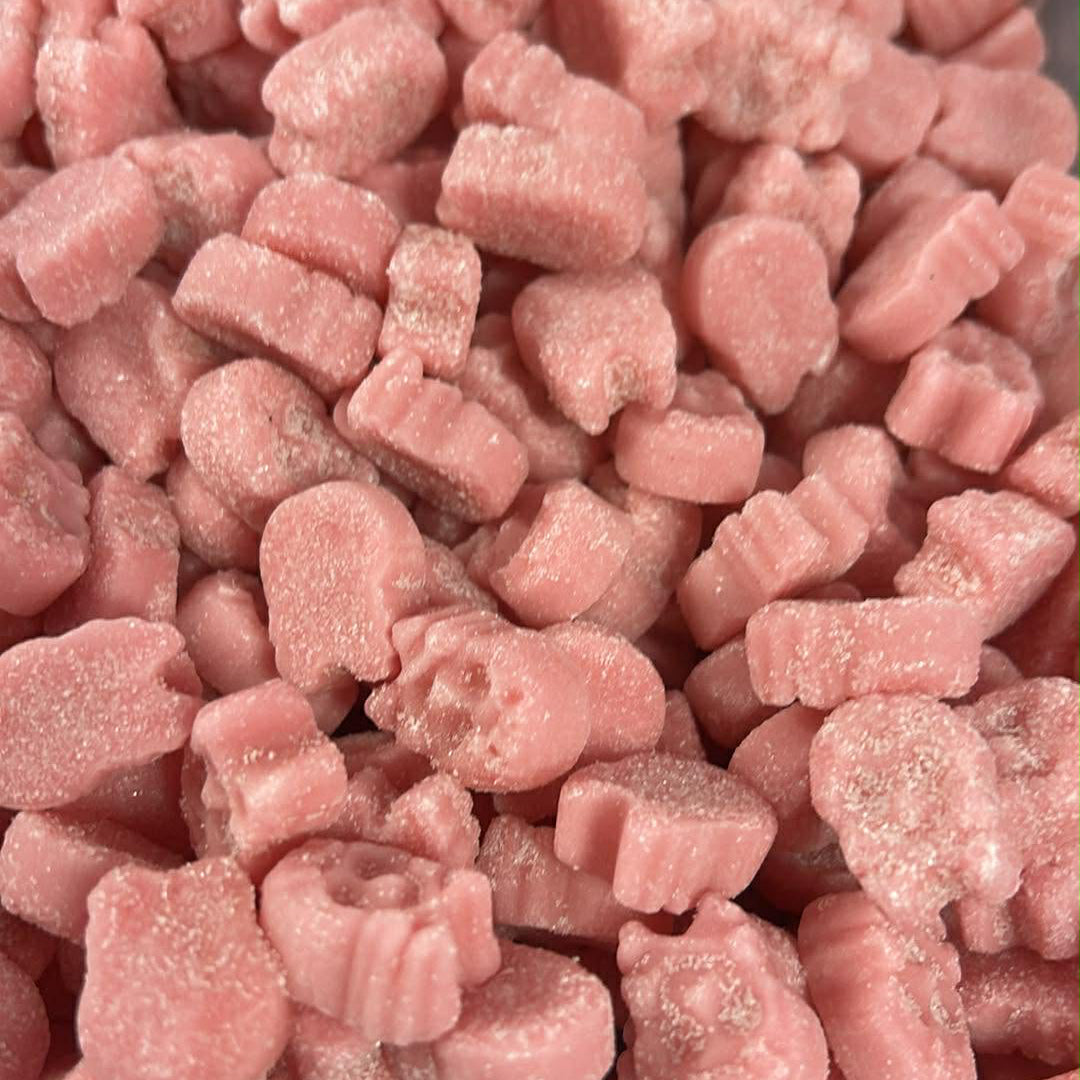 Bubs Mini Crânes Raspberry (100g)