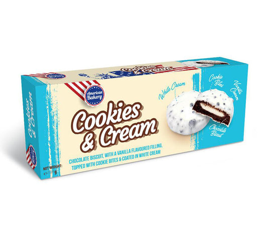 Cookies & Cream Biscuit au chocolat fourré à la vanille