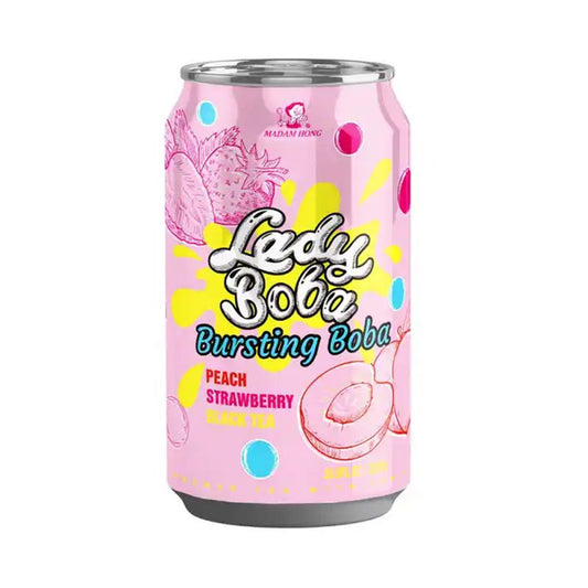 BUBBLE TEA FRAISE ET PECHE
