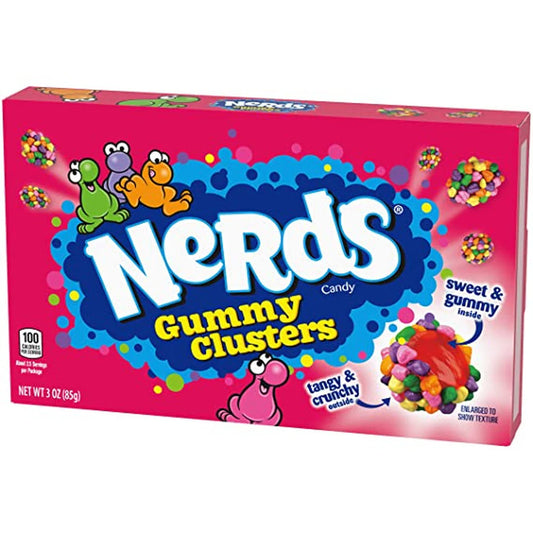 Nerds Gummy Clusters Rainbow Box dlc 09/01/24