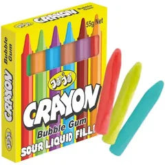 crayon bubble gum acide